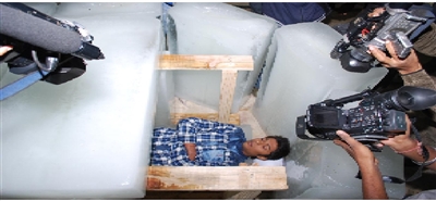 印度：世界上睡在冰棺里时间最久——印度Ankur  singh
